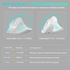 E9 3 Mode Vertical Ergonomic Mouse, white