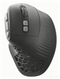 Solakaka E9PRO Tri‑Mode Vertical Ergonomic MMO Gaming Mouse, 10 Programmable Side Buttons, RGB Backlit Rechargeable Wireless Mouse,Black-Gray