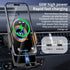 F2 Auto Clamping Wireless Car Charger Mount, 66W High Power，black
