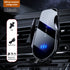 FJ22 Auto Clamping Wireless Car Charger Mount Infrared Air Vent Phone Holder，black