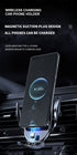 FJ22 Auto Clamping Wireless Car Charger Mount Infrared Air Vent Phone Holder，black