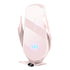 FJ22 Wireless Car Charger Mount, 66W Fast Charging, Infrared Clamp, Pink
