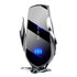 FJ22 Wireless Car Charger Mount, 66W Fast Charging, Infrared Clamp, Silver