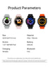GTR15 Bluetooth Call Smart Watch 1.43 Inch Screen Waterproof Fitness Tracker，Silver