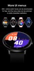 GTR4 Pro Bluetooth Call Smart Watch, Waterproof Fitness Tracker with Heart Rate Sleep Monitor for Android iOS，blue