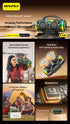 AWEI KA12 60W Outdoor Wireless Bluetooth Speaker,black