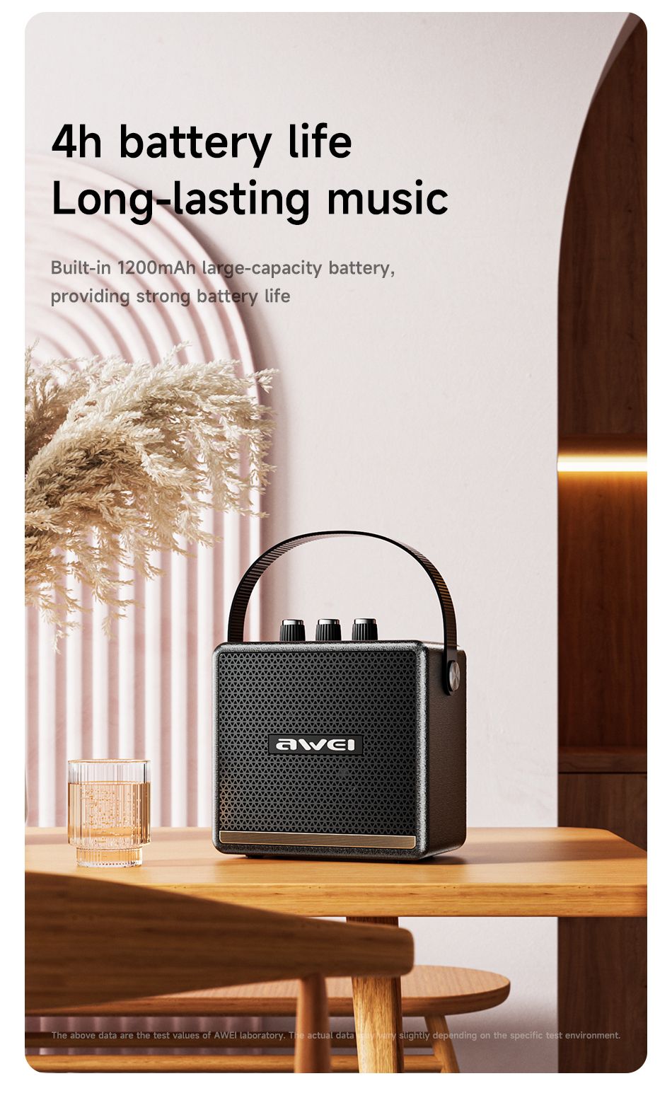 KA30 Mini Retro Bluetooth Speaker，black