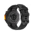 M-Rex4 Rugged GPS Smart Watch, 5ATM Waterproof, Heart Rate Monitor, Black