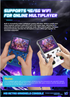 M9 Retro Handheld Game Console, 3.5-Inch Screen, RGB Joystick, Black Case
