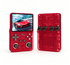 M9 Retro Handheld Game Console, 3.5-Inch Screen, RGB Joystick, Red Case