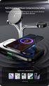 OC22 5-in-1 Wireless Charging Stand Multi Device Fast Charging Dock，black