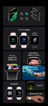S11 Pro Smart Watch, Bluetooth Calling, Heart Rate & Sleep Monitor, Smartwatch for Men Women，Black