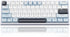 SOLAKAKA SK961 Tri-Mode Wireless RGB Backlit Mechanical Gaming Keyboard，white&blue