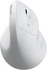 SOLAKAKA SM520 Tri-Mode Vertical Ergonomic Mouse, 24000 DPI Programmable Wireless Vertical Mouse，white