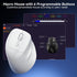 SOLAKAKA SM520 Tri-Mode Vertical Ergonomic Mouse, 24000 DPI Programmable Wireless Vertical Mouse，white