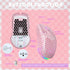 SOLAKAKA SM600 Honeycomb Shell Gaming Mouse Wireless,pink
