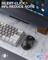 SM66 Dual Mode Wireless Gaming Mouse, Rechargeable RGB Ergonomic Mice with Adjustable DPI ,black
