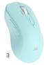 SM66 Dual Mode Wireless Gaming Mouse, Rechargeable RGB Ergonomic Mice with Adjustable DPI ,green