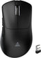 SOLAKAKA SM805 Tri-Mode Lightweight Wireless Gaming Mouse, 24000 DPI with Two Side Buttons，black