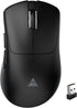 SOLAKAKA SM805 Tri-Mode Lightweight Wireless Gaming Mouse, 24000 DPI with Two Side Buttons，black
