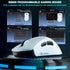 Tri‑Mode Wireless Gaming Mouse – 24000 DPI, 66g, PAW3311 Sensor, White