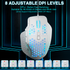 SM809 Wired Gaming Mouse，white