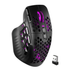 SM809pro Tri-Mode MM0 Wireless Gaming Mouse, Adjustable DPI RGB Backlight,black