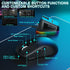 SOLAKAKA SM820 Wireless Gaming Mouse with RGB Charging Dock,24000 DPI Tri-Modes Wireless Mouse，black