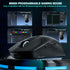 SOLAKAKA SM820 Wireless Gaming Mouse with RGB Charging Dock,24000 DPI Tri-Modes Wireless Mouse，black