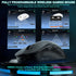 SOLAKAKA SM850 Ergonomic Tri-Mode Wireless RGB Gaming Mouse，black