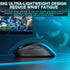SOLAKAKA SM850 Ergonomic Tri-Mode Wireless RGB Gaming Mouse，black