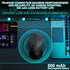 SOLAKAKA SM850 Ergonomic Tri-Mode Wireless RGB Gaming Mouse，black
