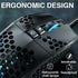 SOLAKAKA SM900 Wired Gaming Mouse with Honeycomb Shell，black
