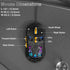 SOLAKAKA SM901 Gaming Mouse,13800DPI RGB Mouse with Programmable Buttons,53g Lightweight Wired Mouses for Gamer,Black