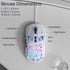 SOLAKAKA SM901 Gaming Mouse,13800DPI RGB Mouse with Programmable Buttons,53g Lightweight Wired Mouses for Gamer,white
