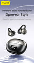 AWEI TZ50 Open Ear Wireless Earbuds with LED Power Display,orang