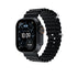 U4A Bluetooth Calling Smart Watch, Fitness Tracker, AI Voice Assistant, Black