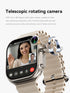 U4A Smart Watch, Bluetooth Calling Fitness Smartwatch, silver