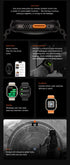 DT Ultra5pro Smart Watch, Full Touch Fitness Watch for Men Women，Silver