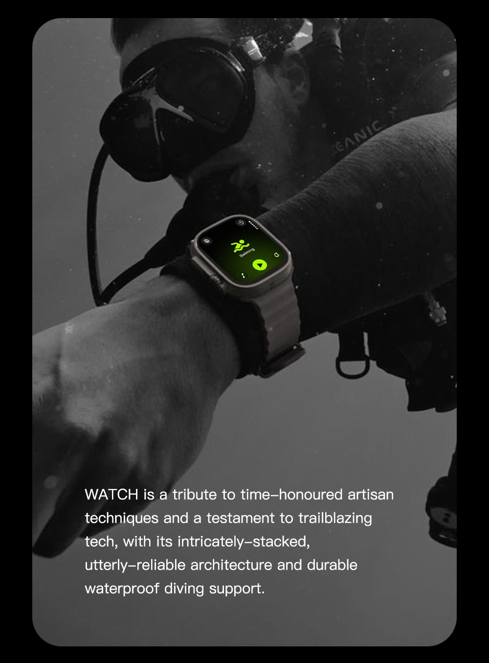 DT Ultra5pro Smart Watch, Full Touch Fitness Watch for Men Women，Silver