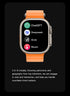 DT Ultra5pro Smart Watch, Full Touch Fitness Watch for Men Women，Silver