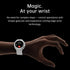 Watch8Classic-SU02 Smart Watch, Silicone Strap, Full Touch Screen, Black