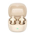 Y63 Zero Pressure Open Ear Wireless Earbuds Bluetooth 6.0 Heavy Bass Headphones，Cream Skin