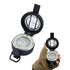 Pocket Compasses with Luminous Function for Camping, Hiking, Mountaineering - Black