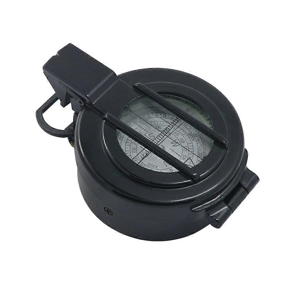 Pocket Compasses with Luminous Function for Camping, Hiking, Mountaineering - Black
