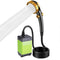 6000mAH Portable Shower Pump for Camping Long-Lasting & Quiet Outdoor Shower with LED Display, IP68