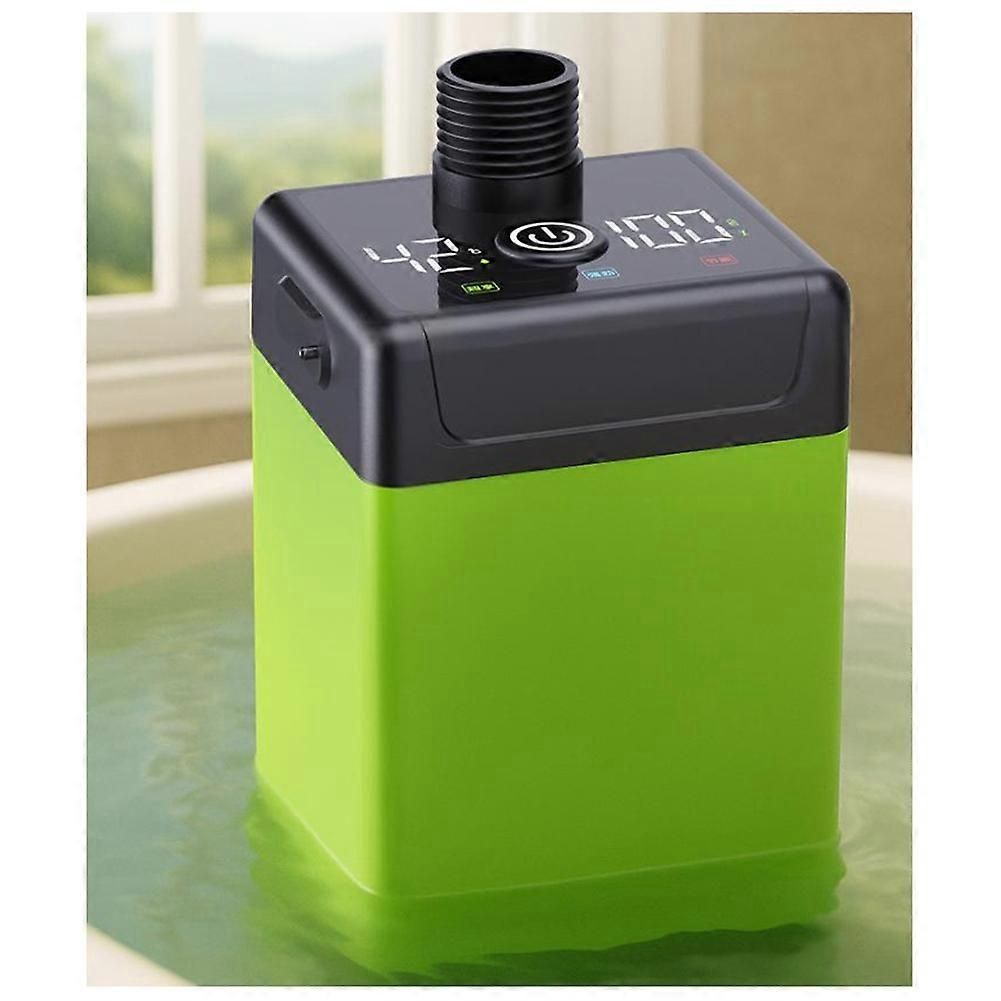 6000mAH Portable Shower Pump for Camping Long-Lasting & Quiet Outdoor Shower with LED Display, IP68