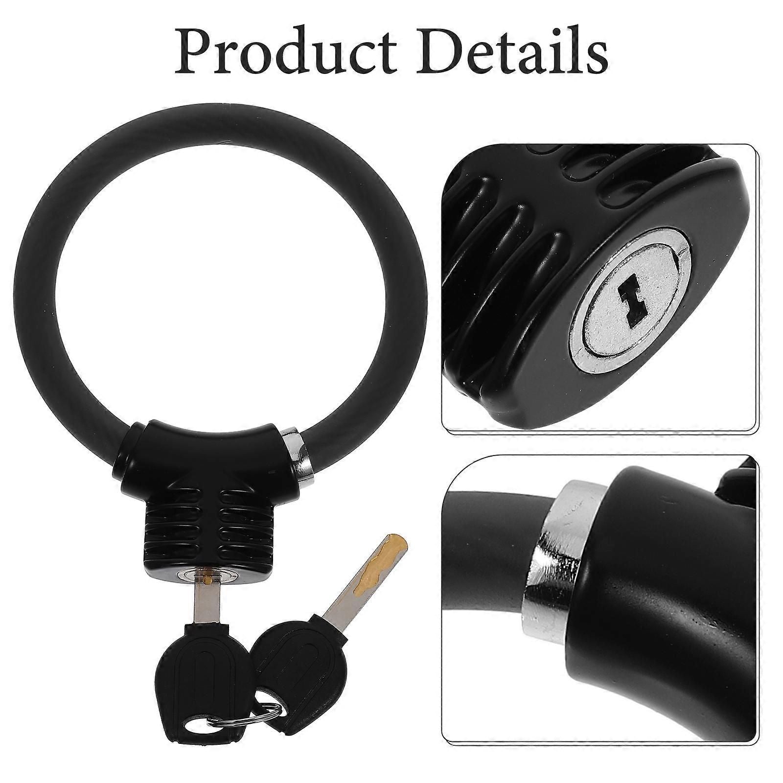 Portable Bike Lock Multi-Function Lock for Bicycle Security