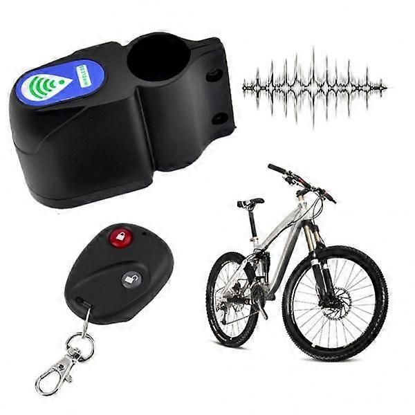 Wireless Remote Control Bicycle Alarm Lock, Anti-Theft Security System