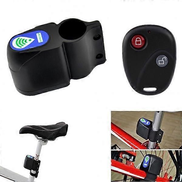 Wireless Remote Control Bicycle Alarm Lock, Anti-Theft Security System